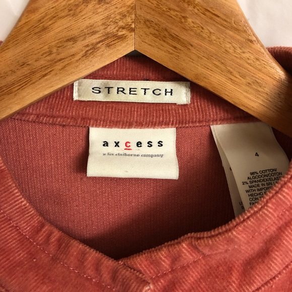 Corduroy jacket Salmon Pink excellent condition - Picture 4 of 6